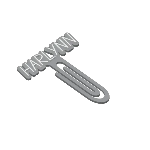 Miniatura 177 do modelo 3D Personalized Name Bookmarks