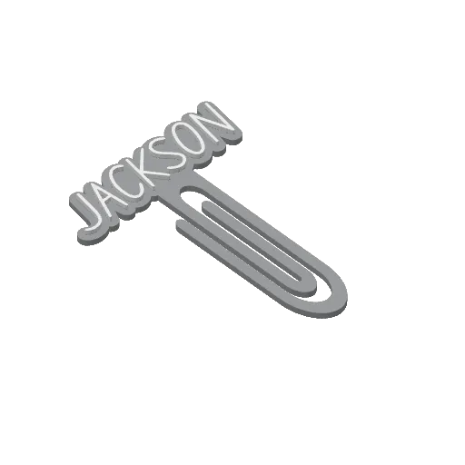 Miniatura 195 do modelo 3D Personalized Name Bookmarks