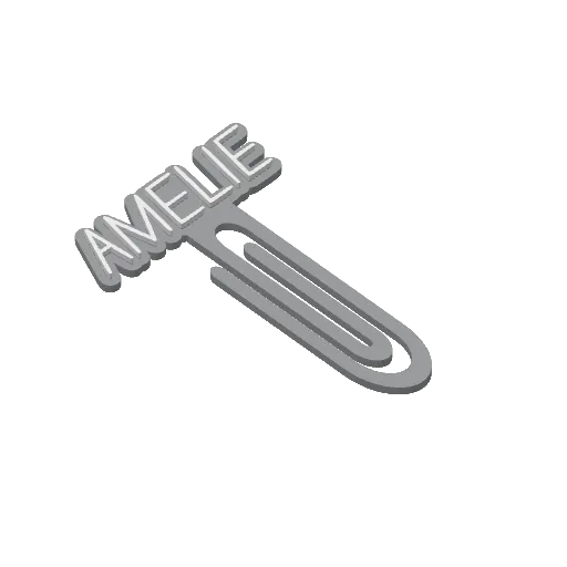 Miniatura 21 do modelo 3D Personalized Name Bookmarks