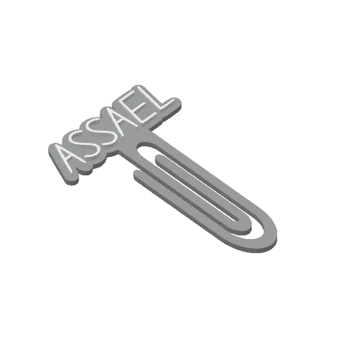 Miniatura 38 do modelo 3D Personalized Name Bookmarks