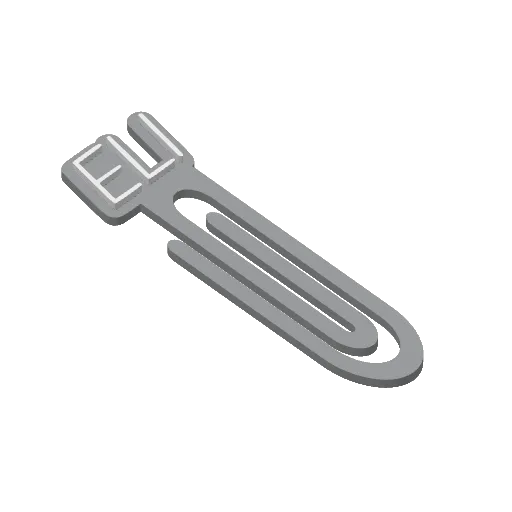 Miniatura 118 do modelo 3D Personalized Name Bookmarks