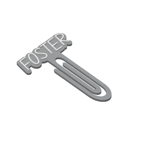 Miniatura 151 do modelo 3D Personalized Name Bookmarks