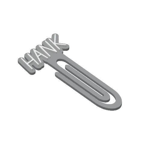 Miniatura 174 do modelo 3D Personalized Name Bookmarks