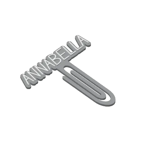 Miniatura 28 do modelo 3D Personalized Name Bookmarks