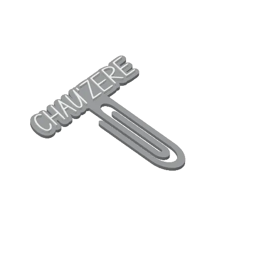 Miniatura 83 do modelo 3D Personalized Name Bookmarks