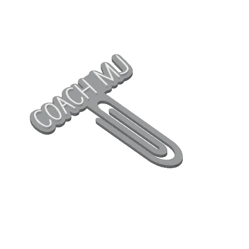 Miniatura 88 do modelo 3D Personalized Name Bookmarks