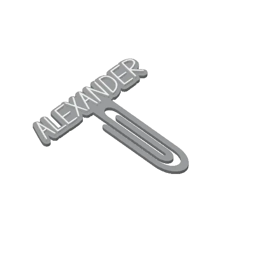 Miniatura 11 do modelo 3D Personalized Name Bookmarks