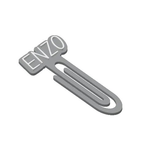 Miniatura 137 do modelo 3D Personalized Name Bookmarks