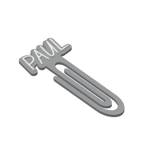 Miniatura 362 do modelo 3D Personalized Name Bookmarks