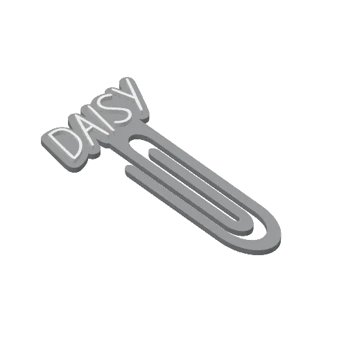 Miniatura 99 do modelo 3D Personalized Name Bookmarks