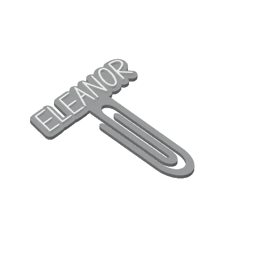 Miniatura 116 do modelo 3D Personalized Name Bookmarks