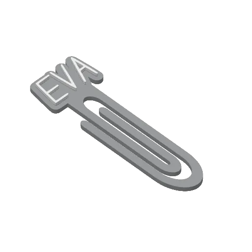 Miniatura 142 do modelo 3D Personalized Name Bookmarks