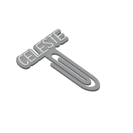 Miniatura 81 do modelo 3D Personalized Name Bookmarks