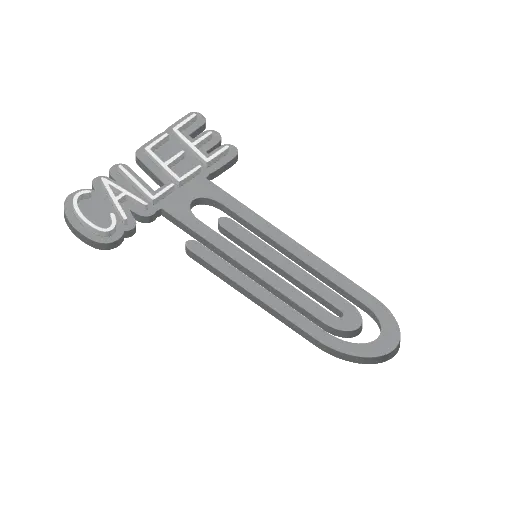 Miniatura 71 do modelo 3D Personalized Name Bookmarks