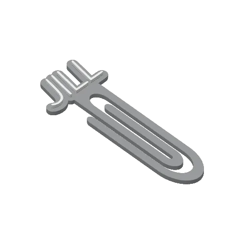 Miniatura 220 do modelo 3D Personalized Name Bookmarks