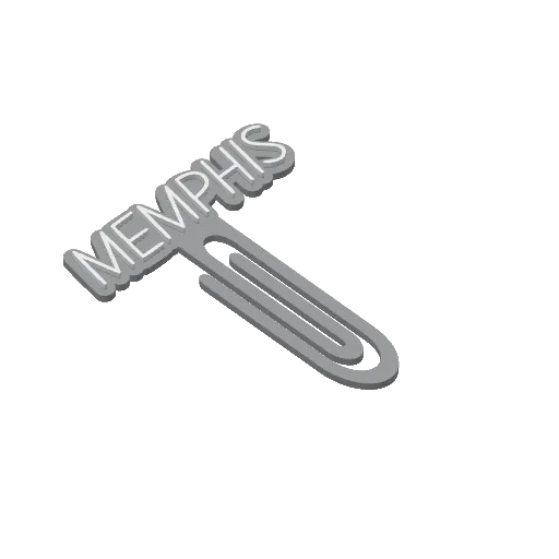 Miniatura 314 do modelo 3D Personalized Name Bookmarks