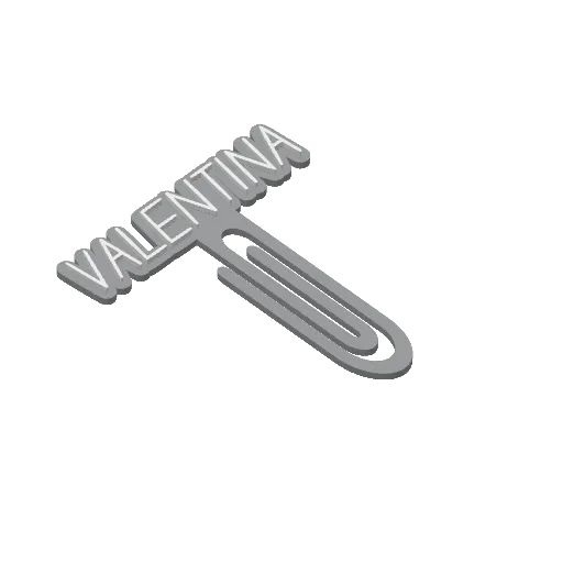 Miniatura 438 do modelo 3D Personalized Name Bookmarks