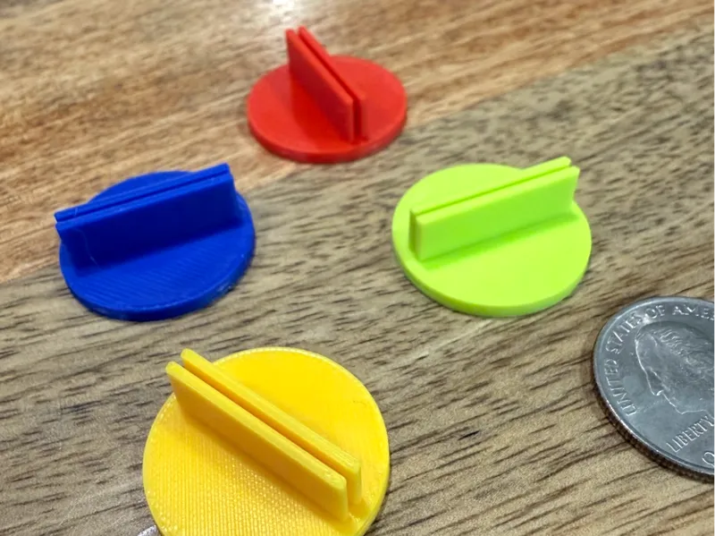 Simple DIY Board Game Piece Stands