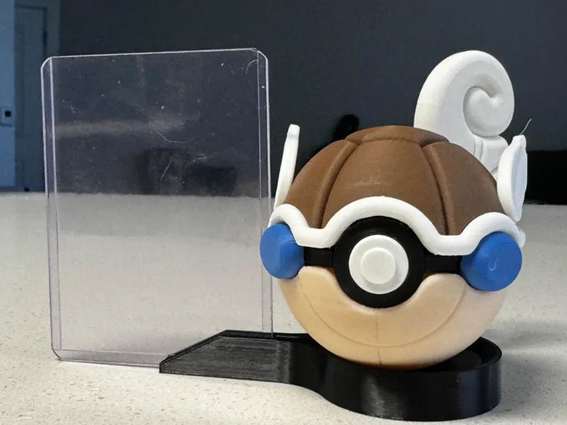 Ikea Skadis  N3D Poke Ball and Card holder