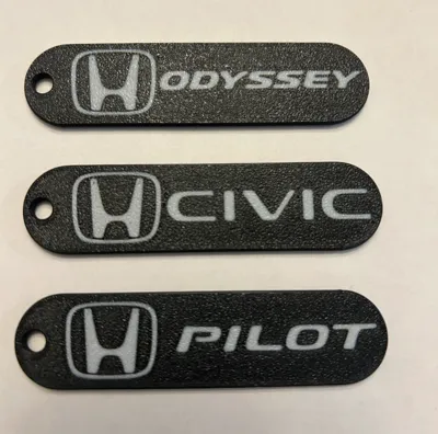 Honda Keychains- VARIOUS MODELS