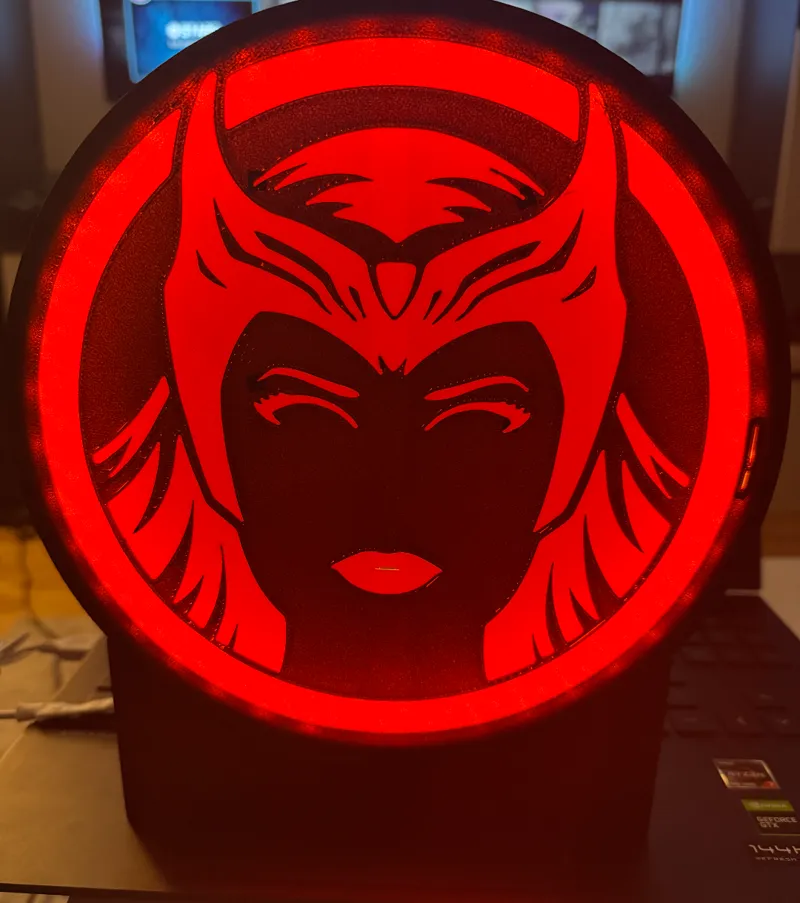 Marvel Scarlet Witch Lightbox