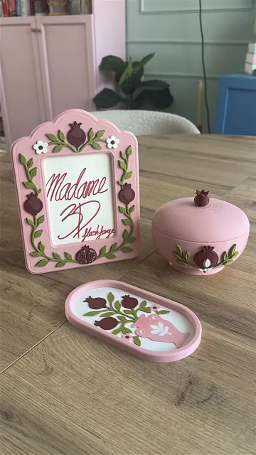 Bandeja organizadora: joyero decorativo granadas — vista de referencia 5