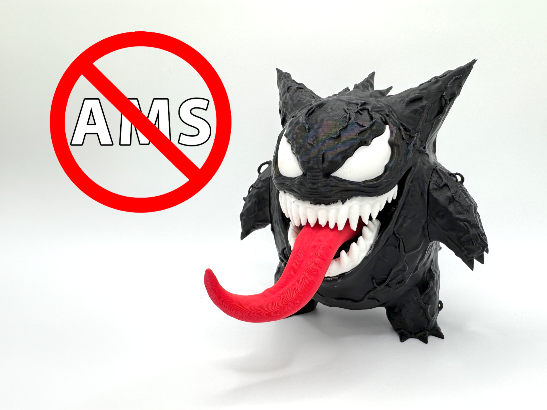 Venom Gengar NO AMS Multicolor Print