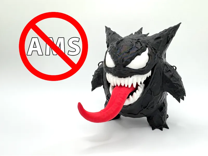 Venom Gengar NO AMS Multicolor Print