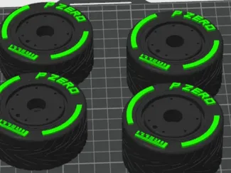 openrc f1 pirelli dæk intermediate