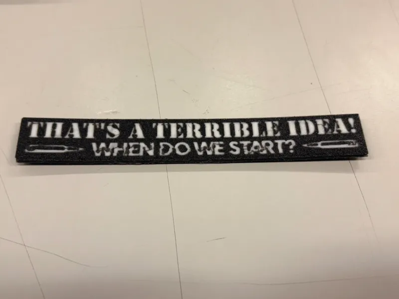 Terrible Idea Patch