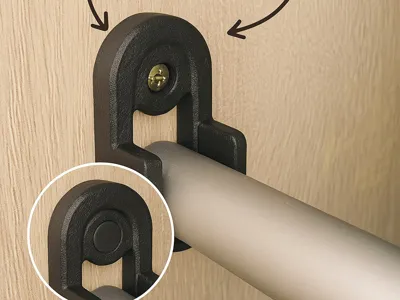 Screw Hole Cover for Clothes Rail Mount