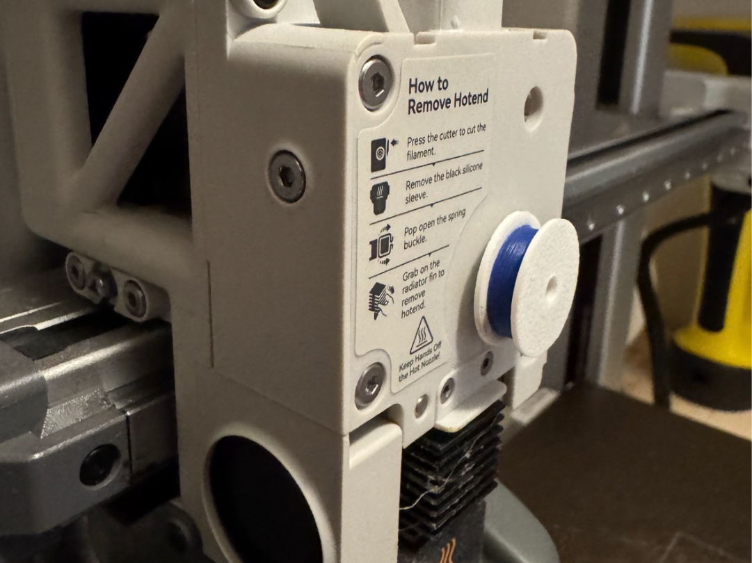Bambulab Spool AMS - Extruder Cover
