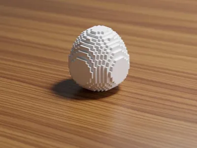 Easter Minecraft Egg