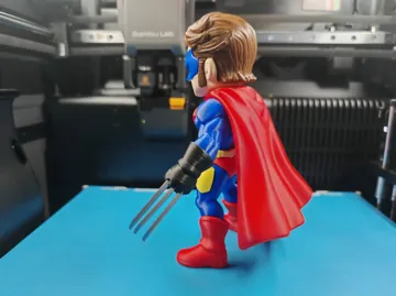 Accesorio para impresora 3D: 超狼 Kryptonian Wolverine 混搭创作 分件打印(NO AMS) — vista de referencia 5