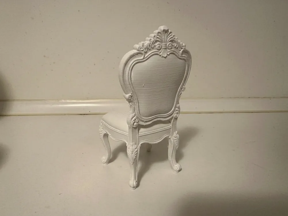 Baroque Chair – Ornate Victorian Furniture - Free 3D Print Model ...