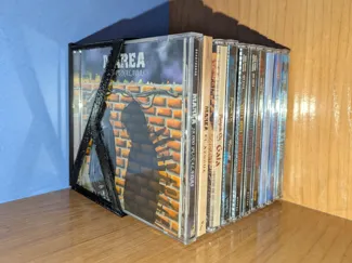Stackable 10 CD Rack