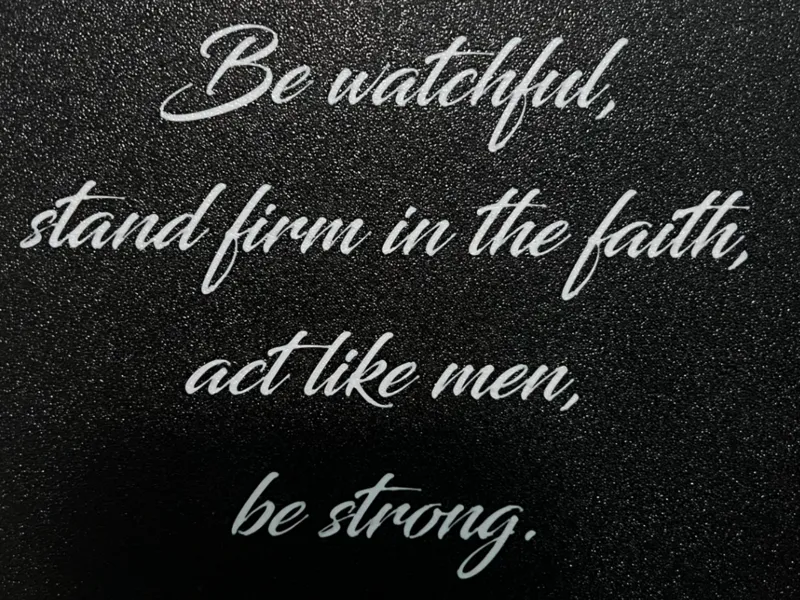 Christian Wall Decor - Bible Verse