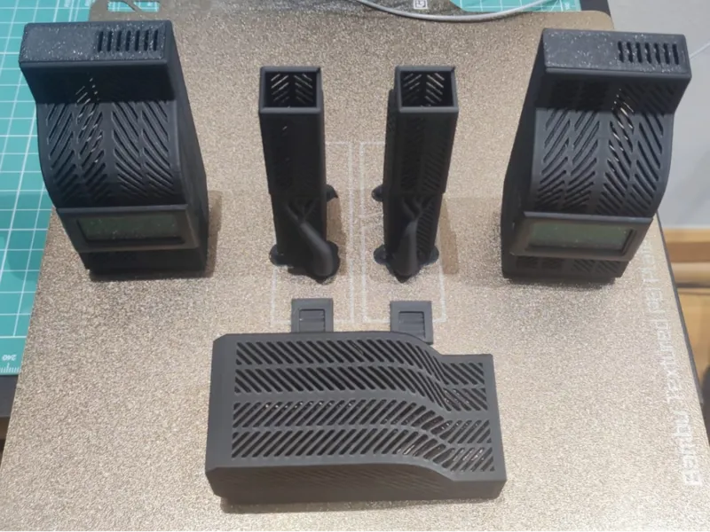 Dry Pods with 2 Rectangle Hygrometer Enclosure