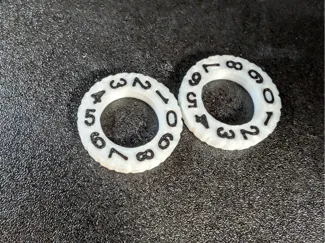 colored counter wheels