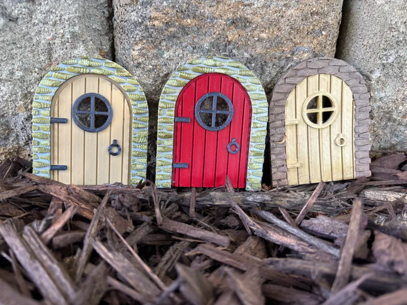 Fairy Door, 4 colors, no AMS