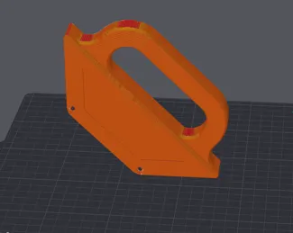 fixed vertical stand handle