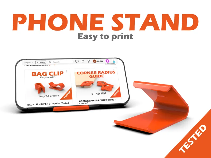 PHONE STAND - (Tested)