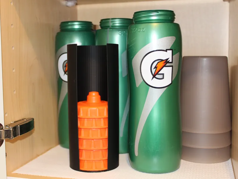 32oz Gatorade Lid Organizer