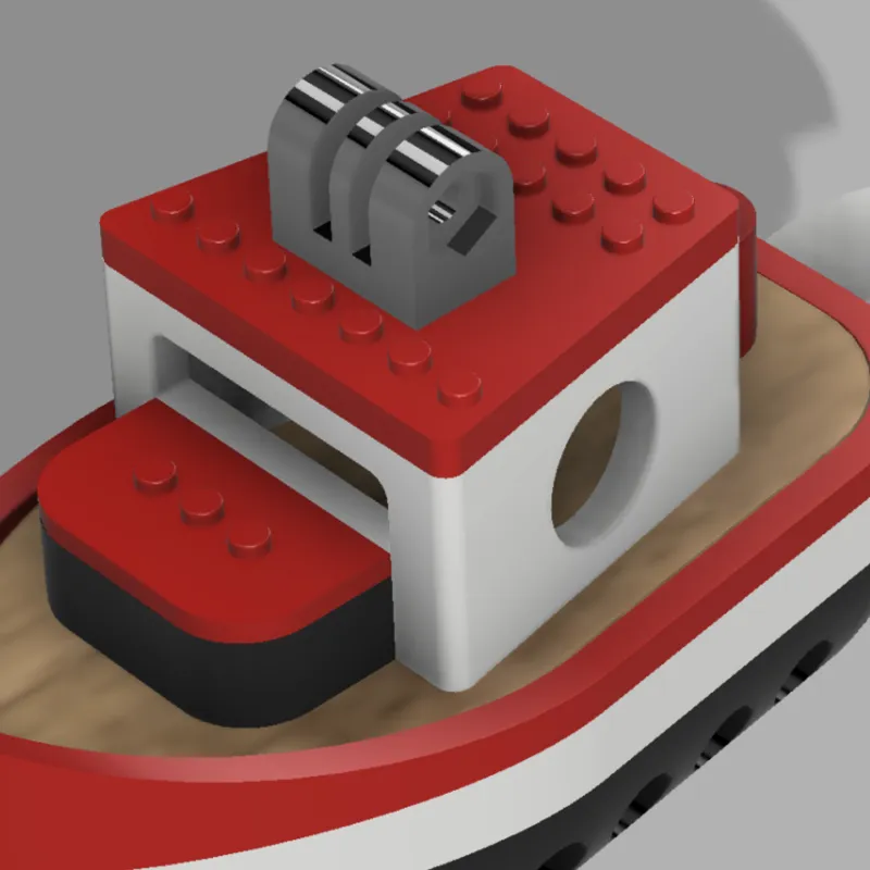 RC Tugboat for Fish Tank