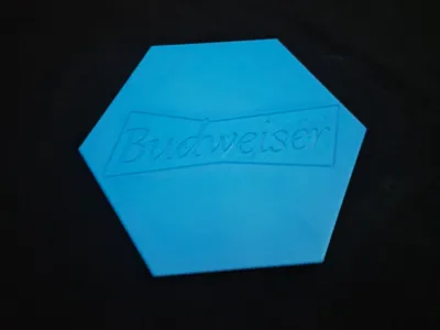 Budweiser Can Coaster
