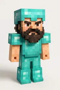 Figurine Minecraft Black Jack — photo 3
