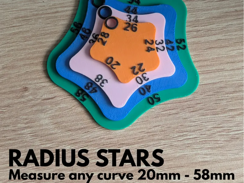 Radius Stars | Measure any curve (No AMS Required)