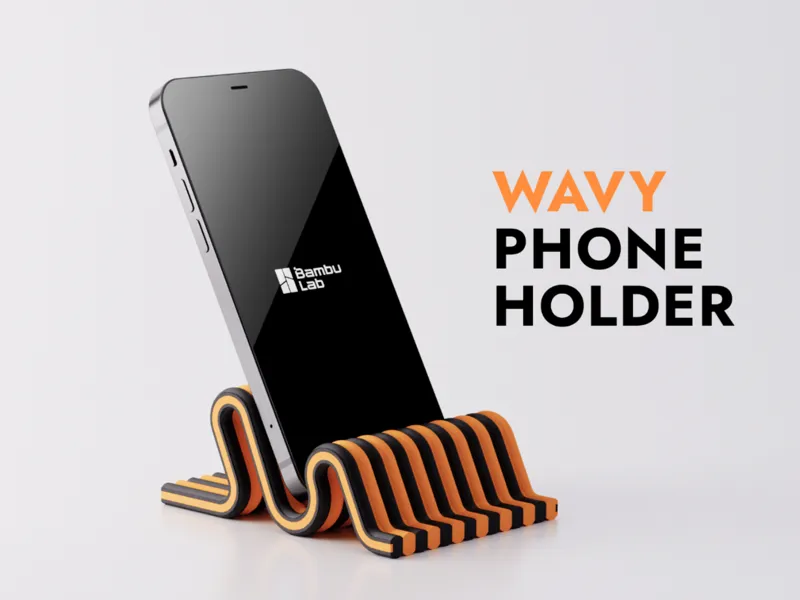 Smartphone Holder - wavy