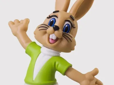 Hare from the cartoon "Nu, Pogodi!"