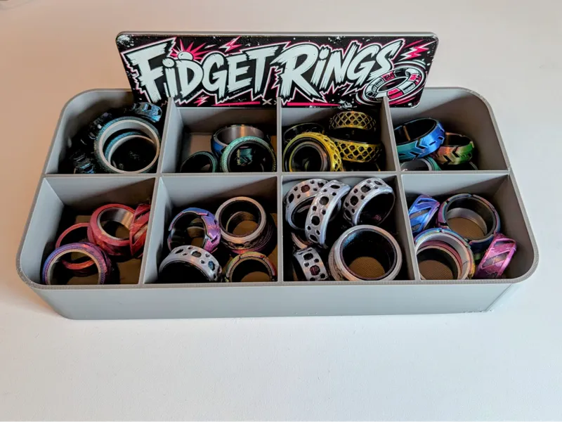 table display for rings--craft markets/parties